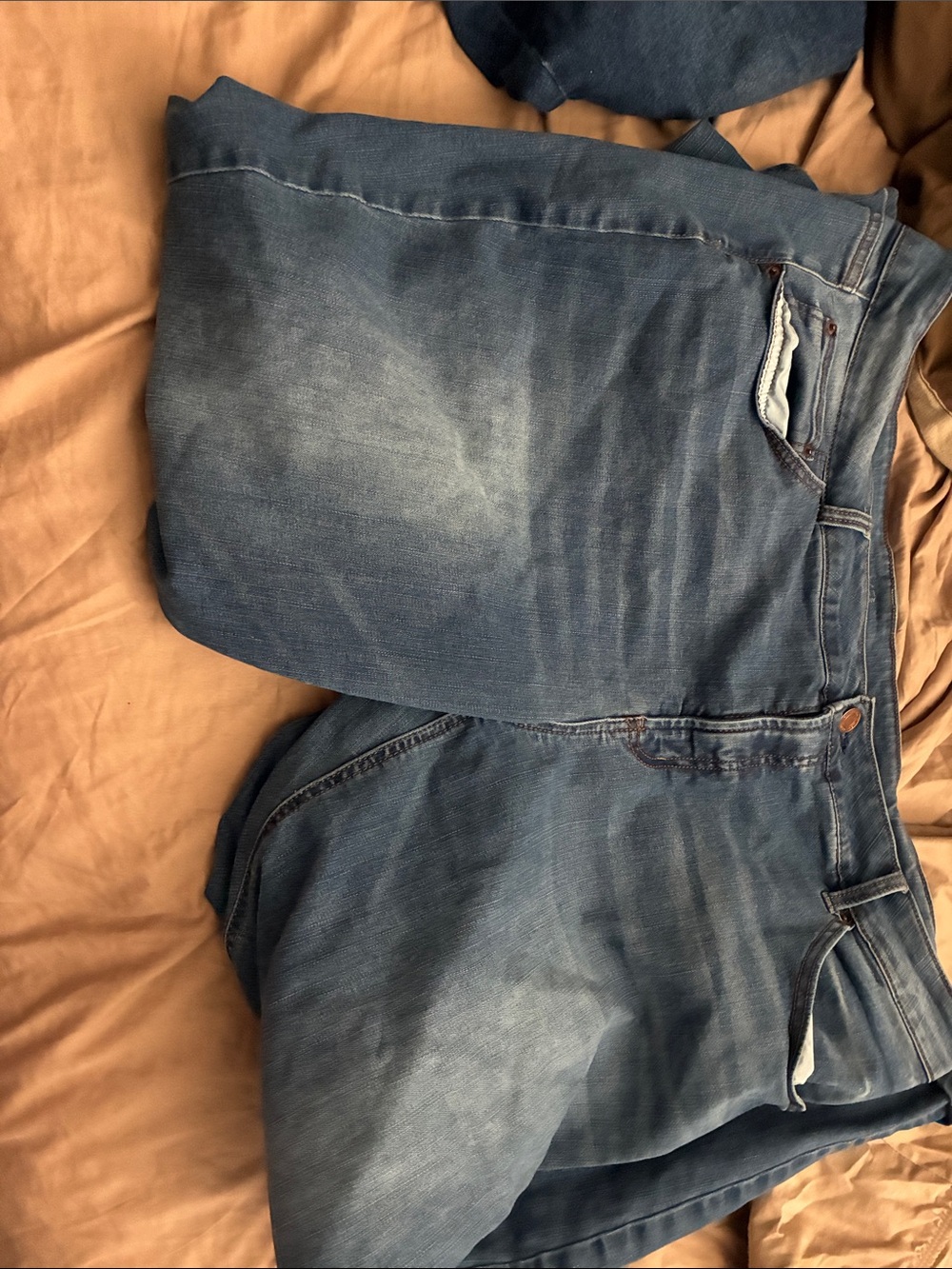 Time and Tru Medium Blue Straight Leg Jeans